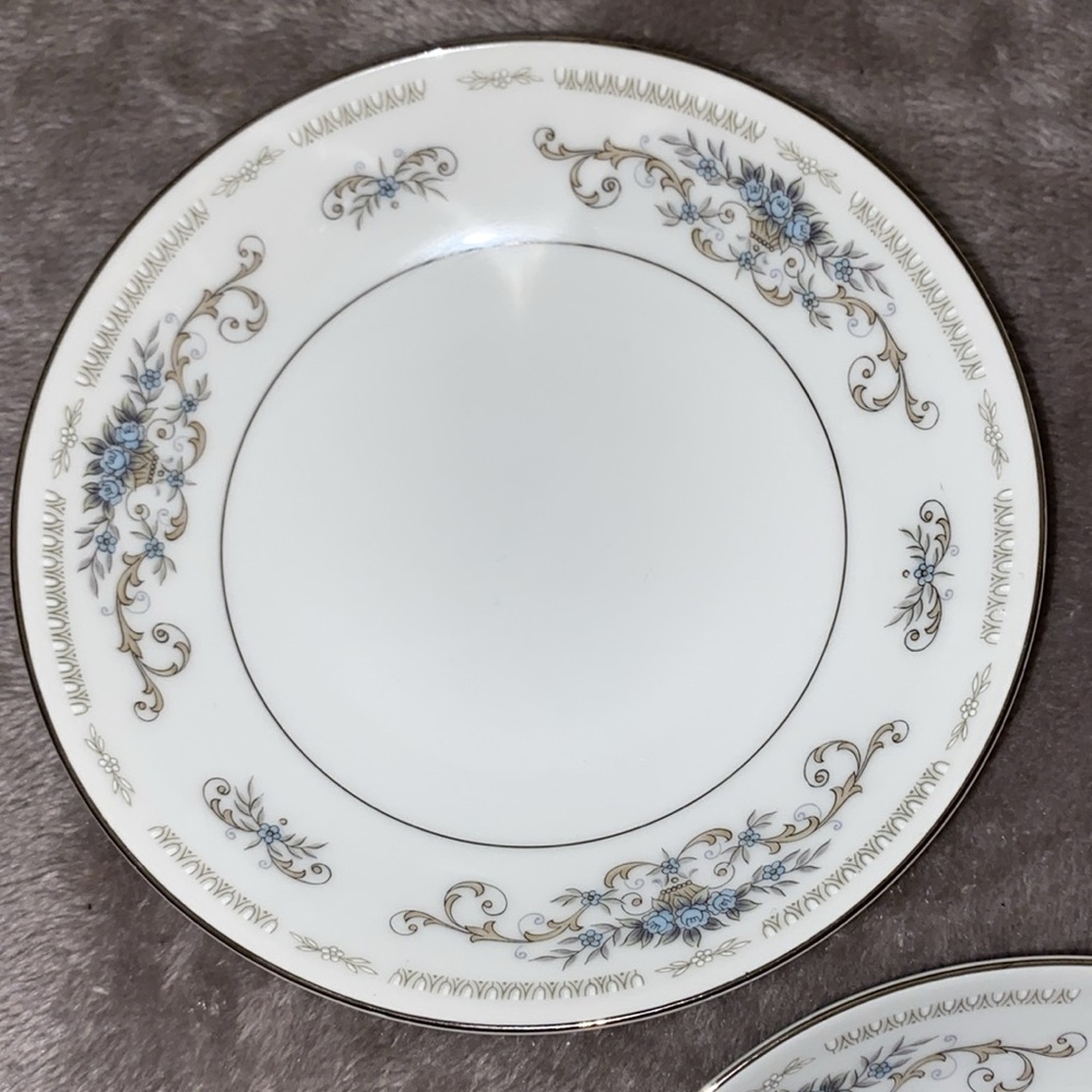 0816 Set of 5 Diane Fine Porcelain China Fruit Bowls - Picture 2 of 4